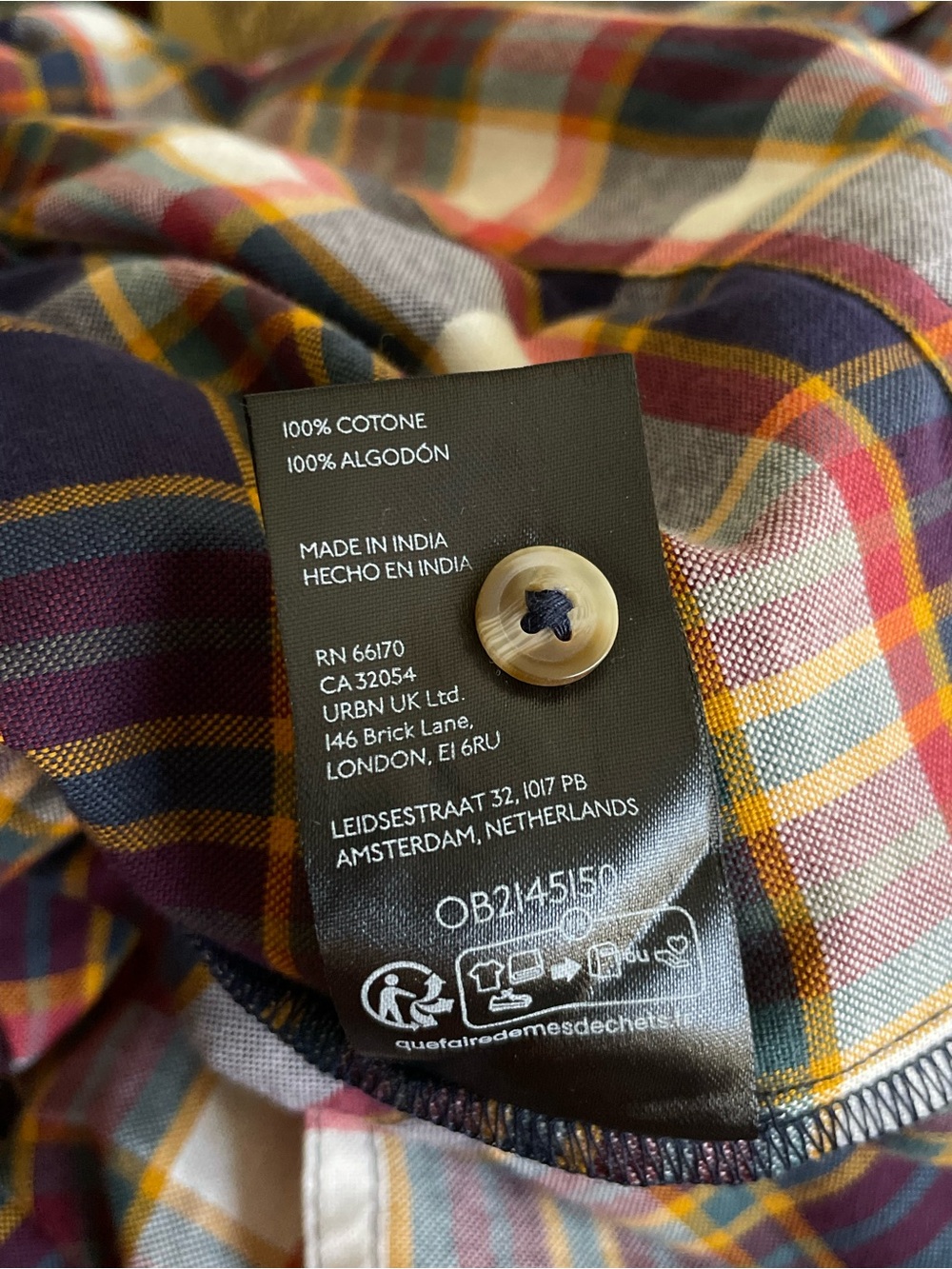Anthropologie Pilcro Plaid Flannel Flutter Sleeve Buttoned Tiered Midi Dress - Picture 11 of 11
